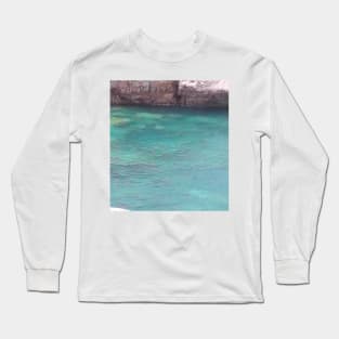 Blue sea Waves Long Sleeve T-Shirt